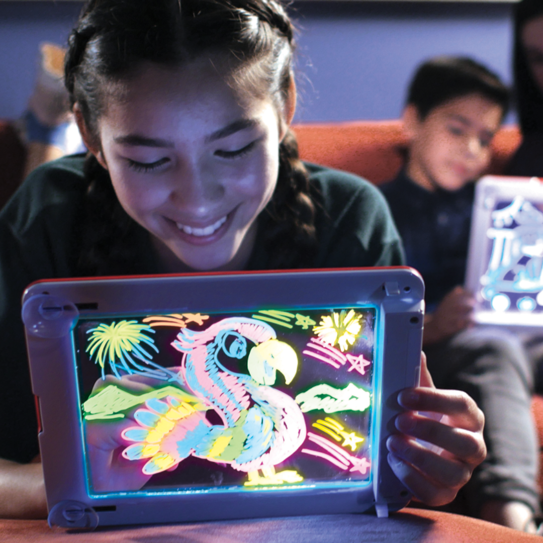 Magic Pad - Tableta de dibujo luminoso para creatividad sin límites