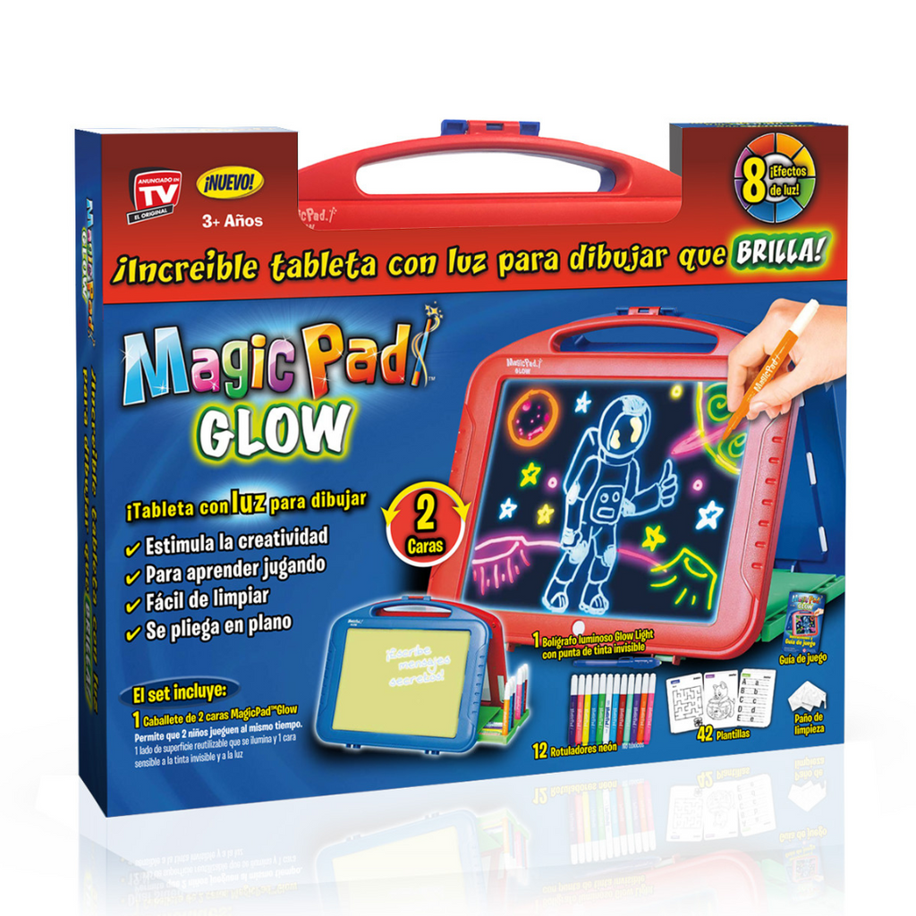 Magic Pad - Tableta de dibujo luminoso para creatividad sin límites