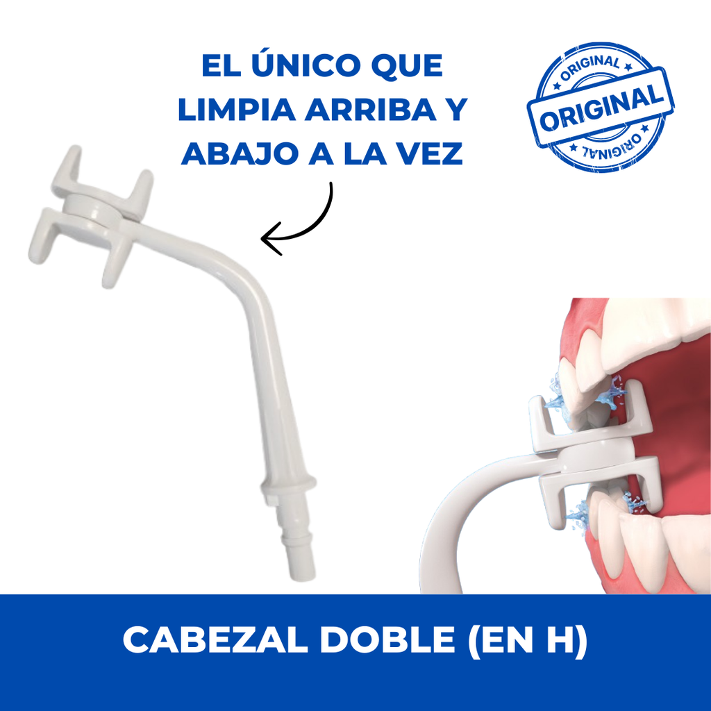 Miracle Smile - Irrigador dental doble