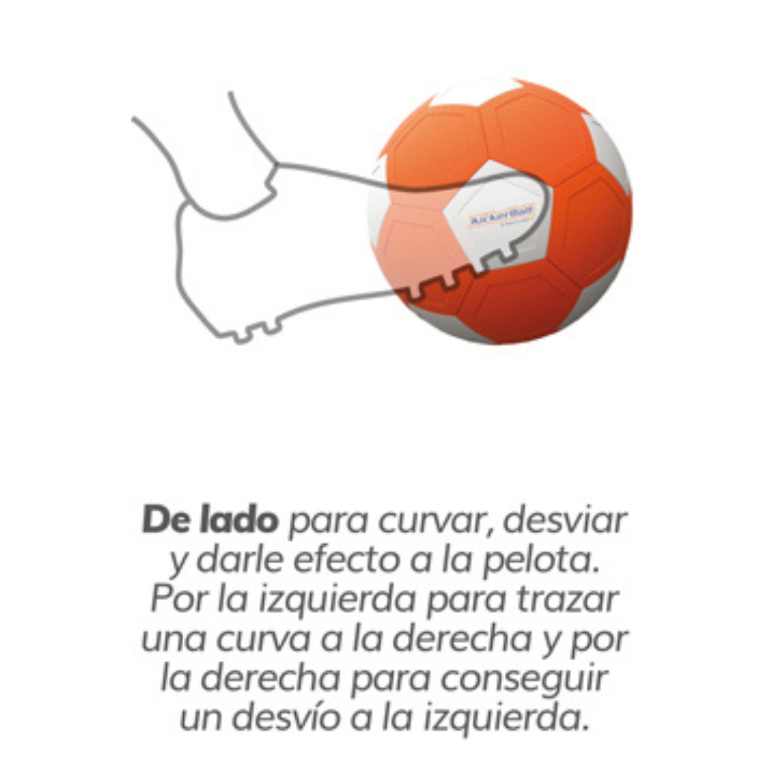 KickerBall - Balón con efecto que marca una trayectoria curva