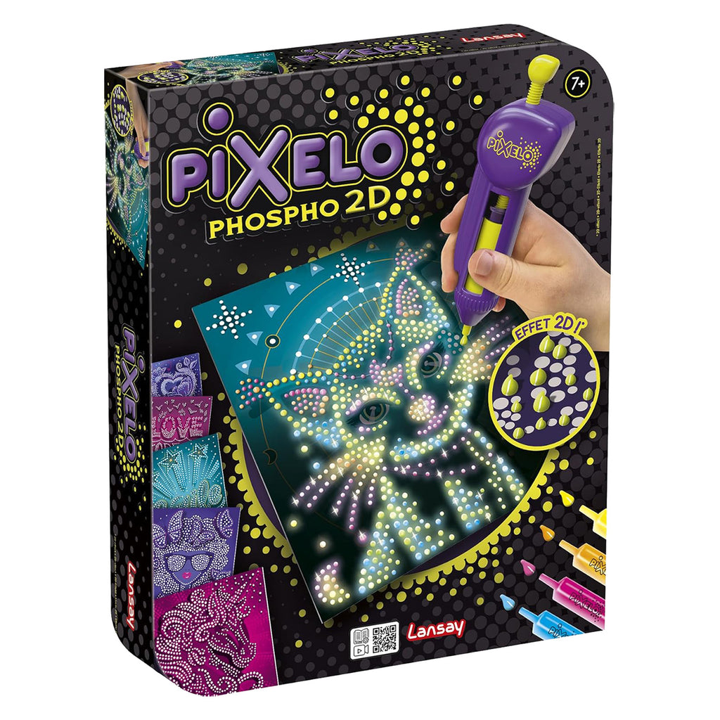 Kit de dibujo PIXELO - Agrega efectos de relieve y brillo radiante