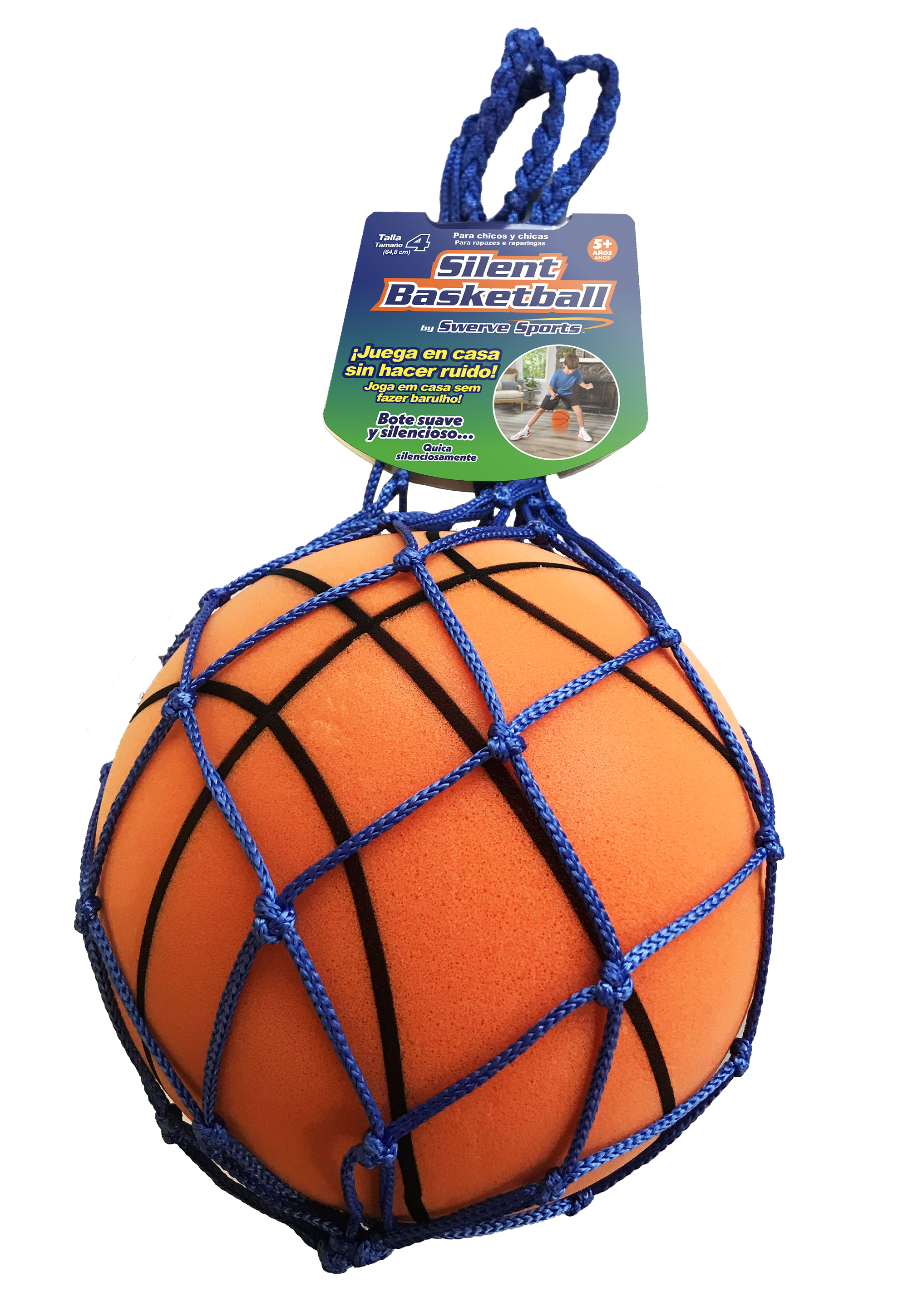 Silent Basketball - Balón de baloncesto que no hace ruido al botar