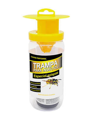Trampa para Avispas Reutilizable con Atrayente Líquido – 200 ml