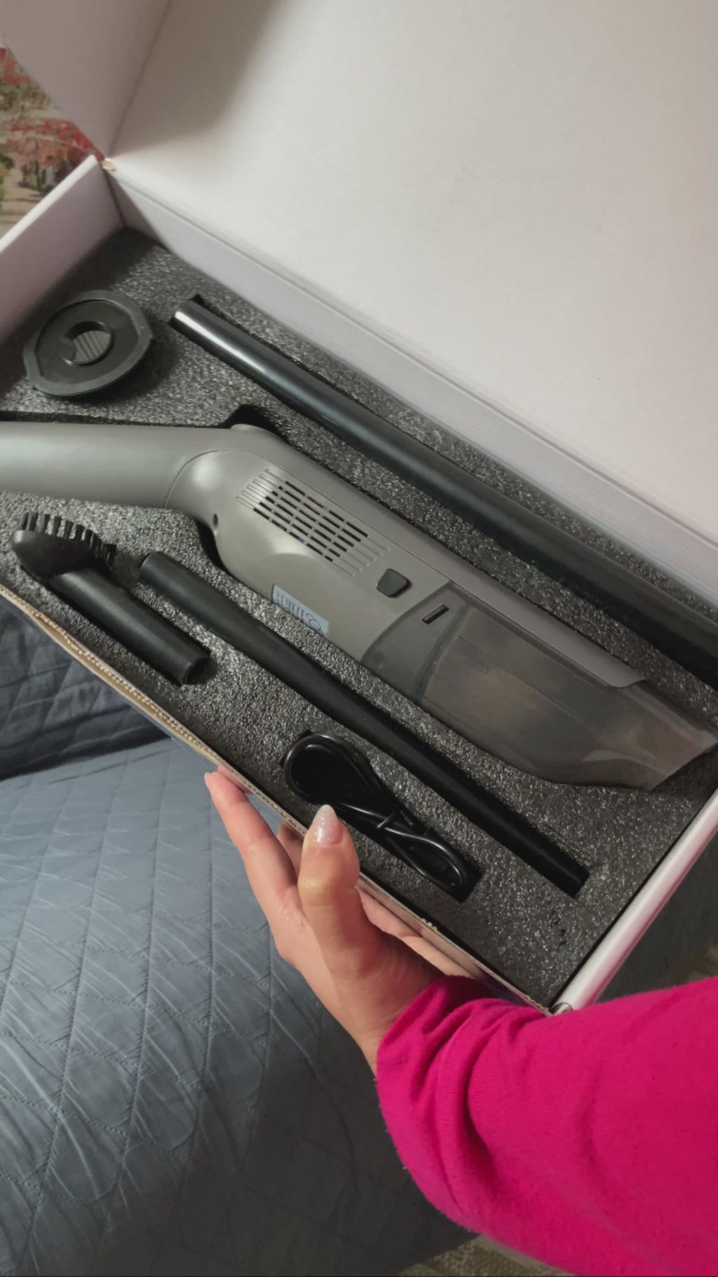 Dual Power - Aspiradora portátil de doble potencia