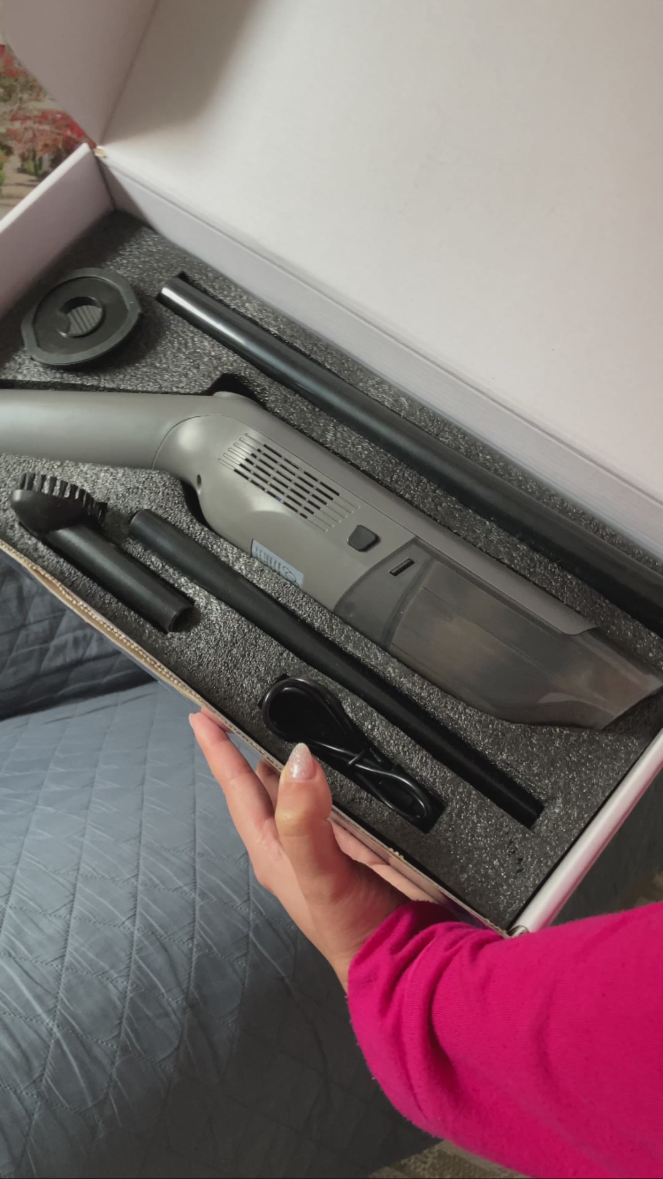 Dual Power - Aspiradora portátil de doble potencia