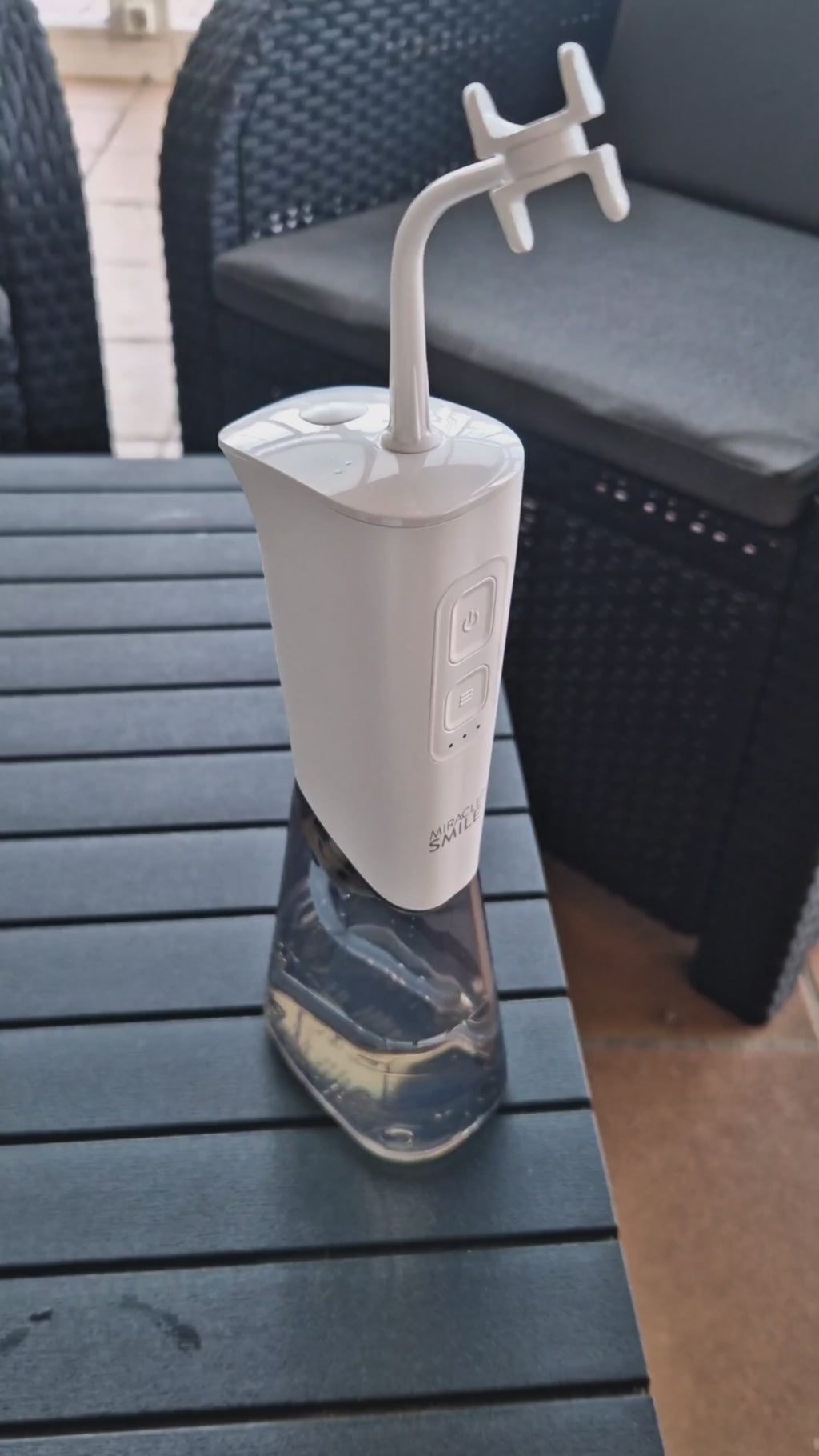 Miracle Smile - Irrigador dental doble