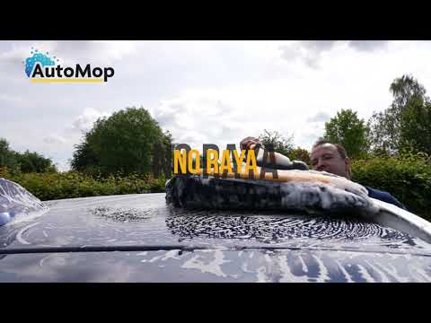 Auto Mop - cepillo telescópico para limpiar y encerar el coche